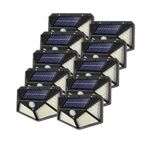 100 Solar Wall Lights Outdoor – Bright And energy Efficient