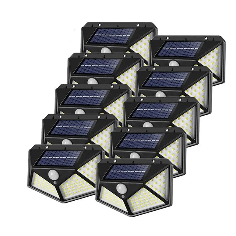 100 Solar Wall Lights Outdoor – Bright And energy Efficient
