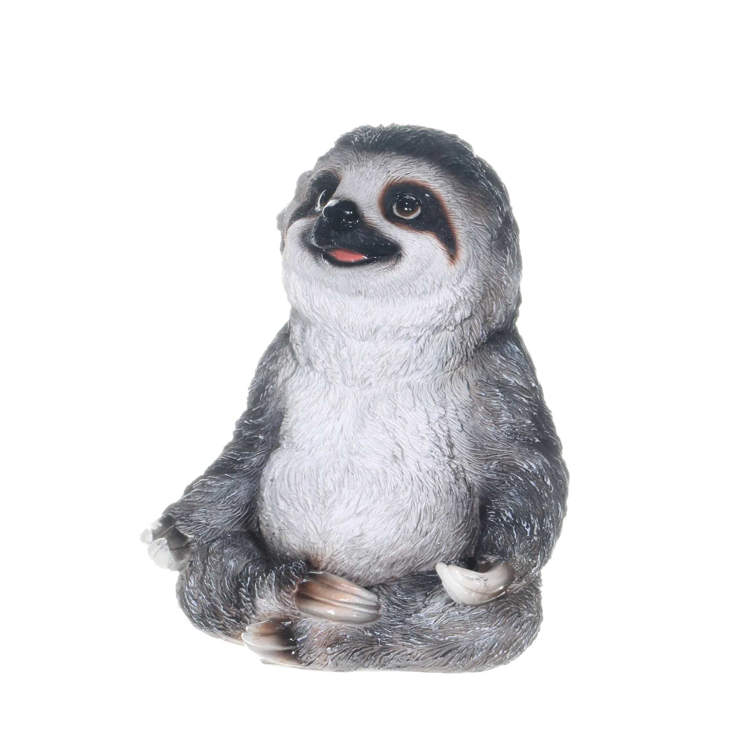 2 Piece Yoga Sloth Statue Assortment, 6 Inch