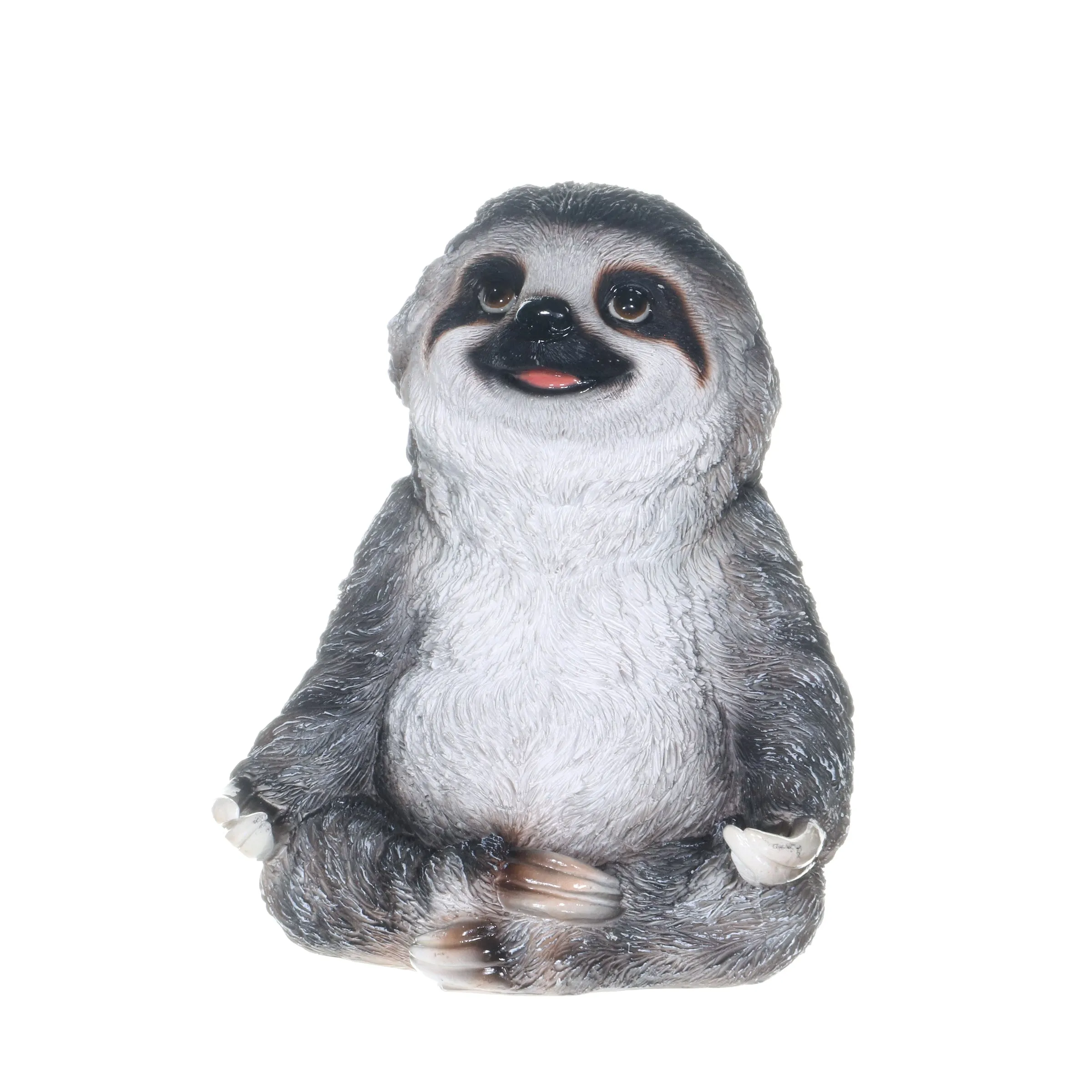 2 Piece Yoga Sloth Statue Assortment, 6 Inch