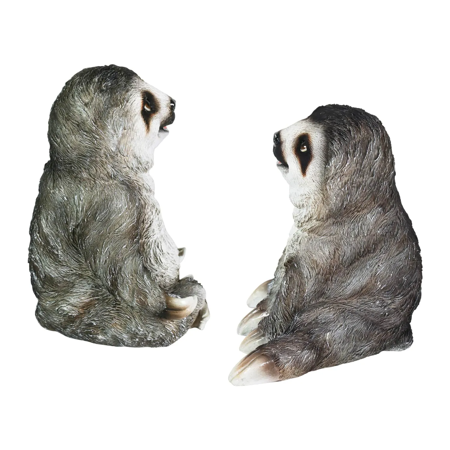 2 Piece Yoga Sloth Statue Assortment, 6 Inch