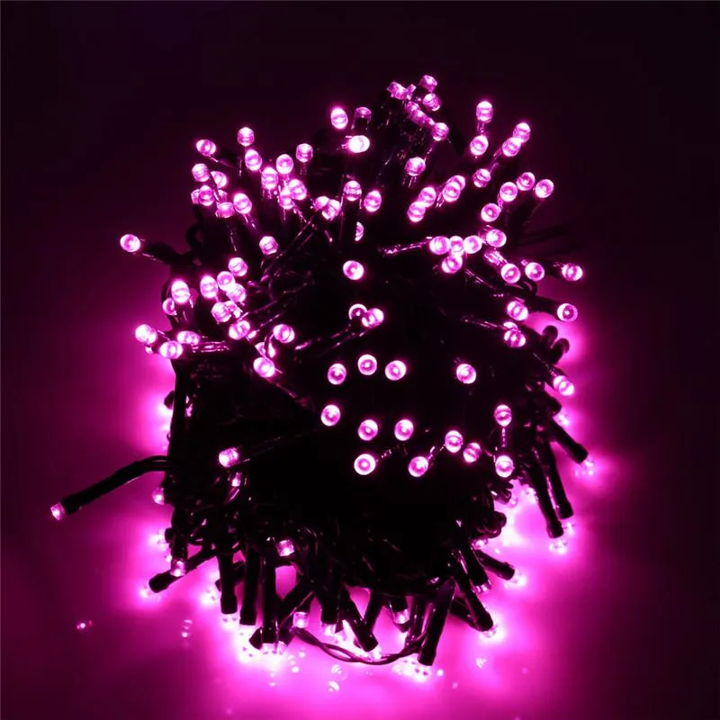 72 Ft Large Solar Solar String Lights 200 LED Available in Multiple Colors