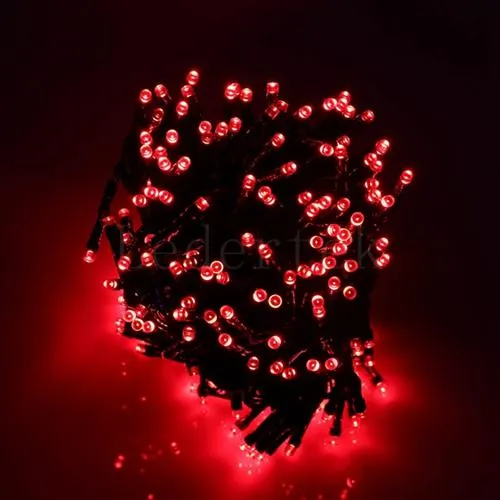72 Ft Large Solar Solar String Lights 200 LED Available in Multiple Colors