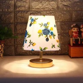 Alba Blue Fleur Table Lamp