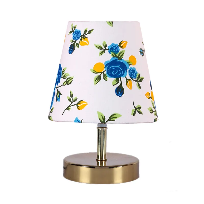 Alba Blue Fleur Table Lamp