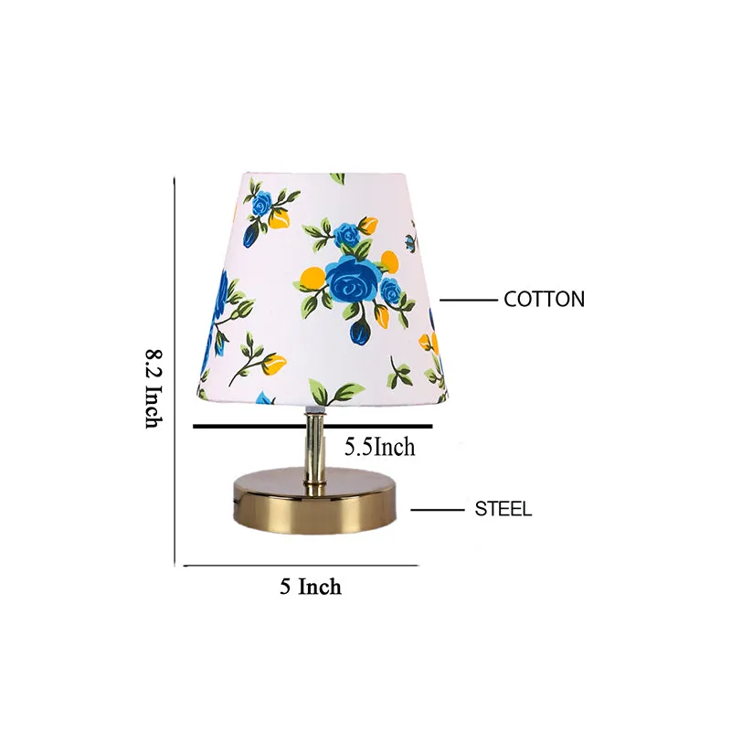 Alba Blue Fleur Table Lamp