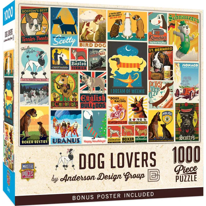 Anderson Design Group - Dog Lovers (1000pcs)