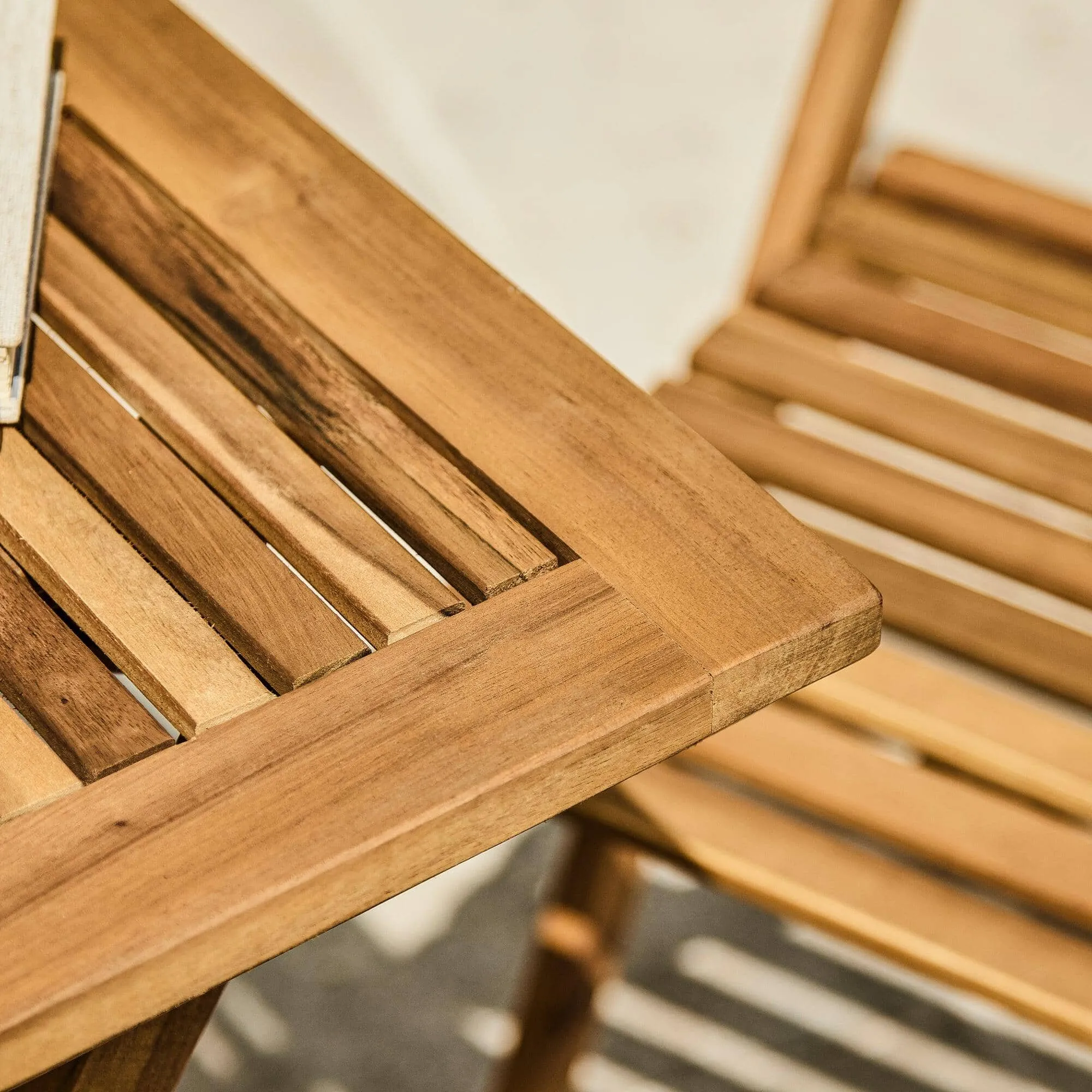 Ashby Wooden Garden Bistro Dining Set