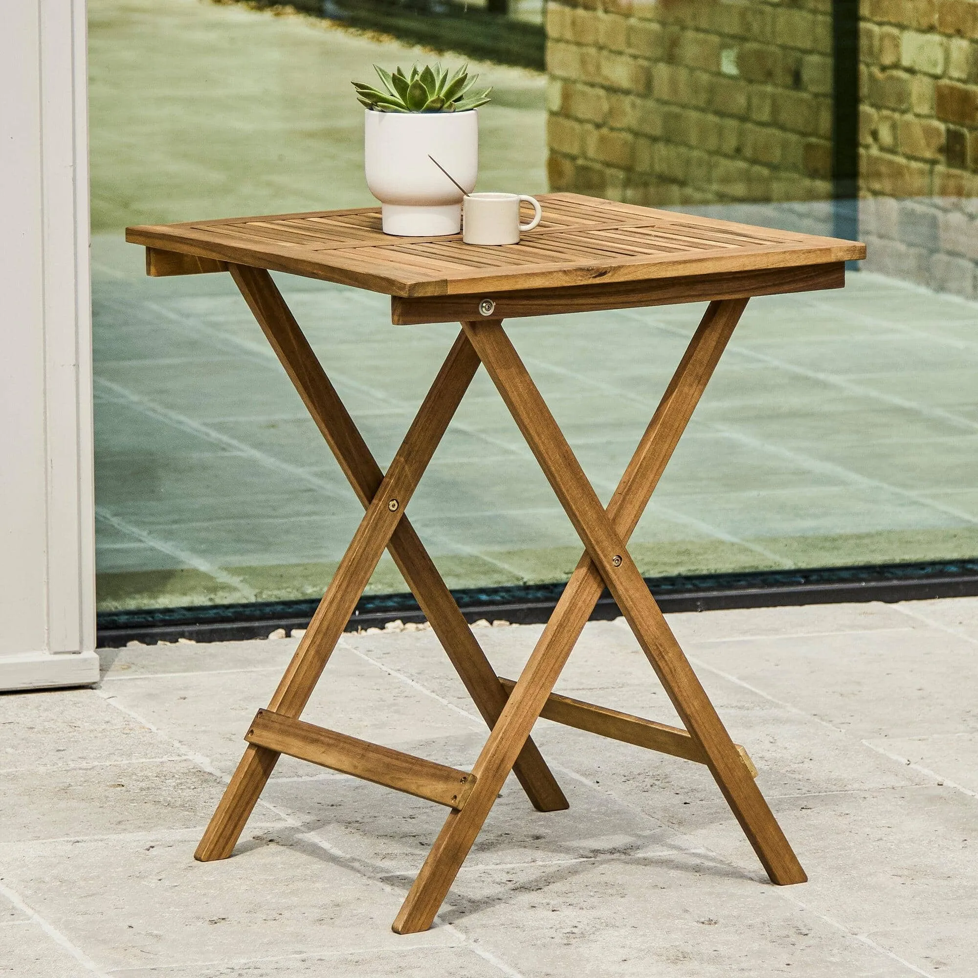 Ashby Wooden Garden Bistro Dining Set