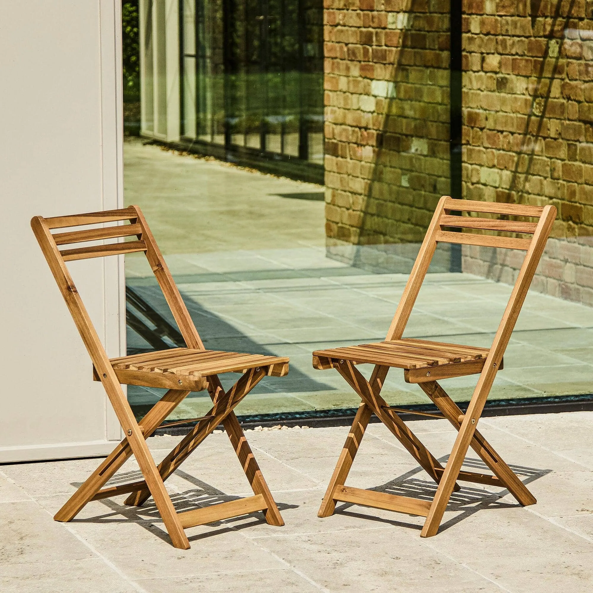 Ashby Wooden Garden Bistro Dining Set