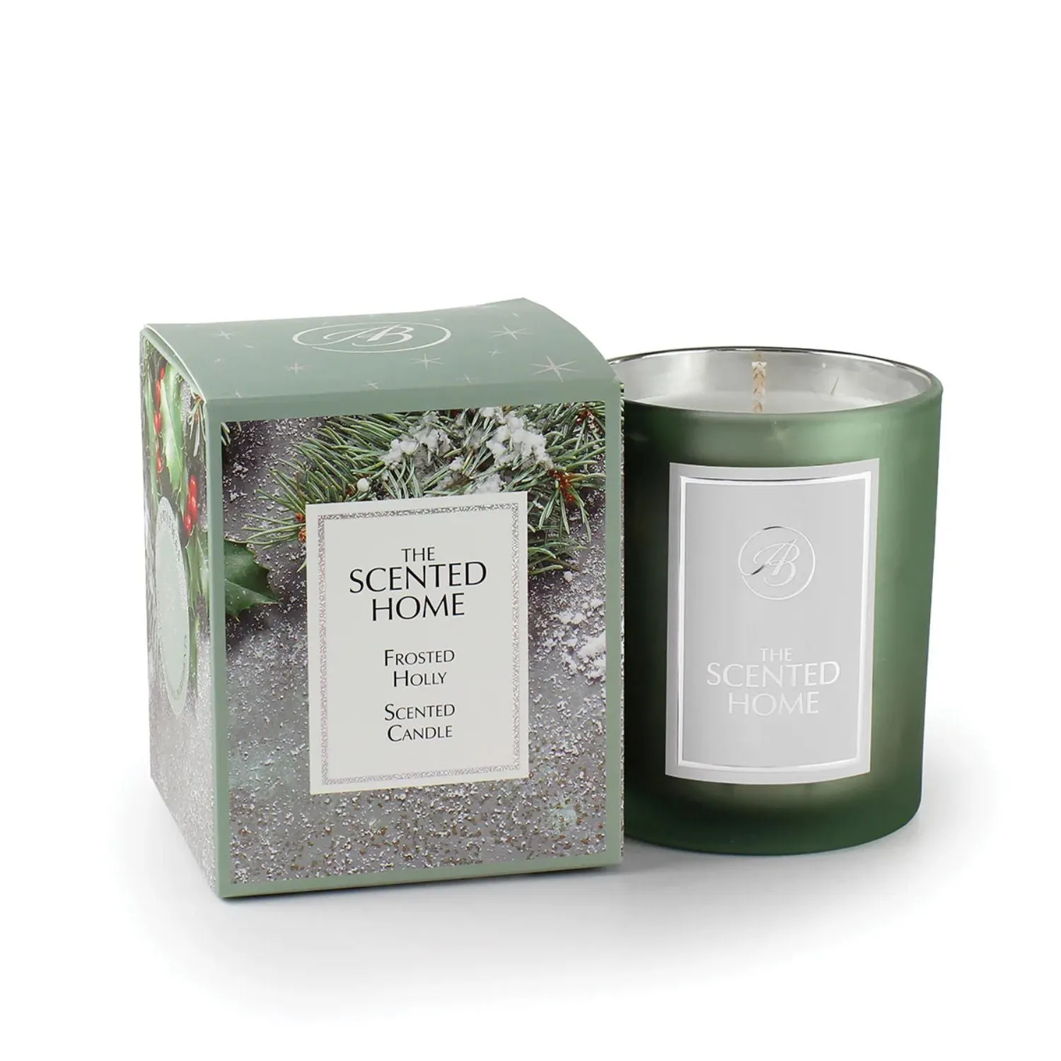 Ashleigh & Burwood Frosted Holly Scented Jar Candle
