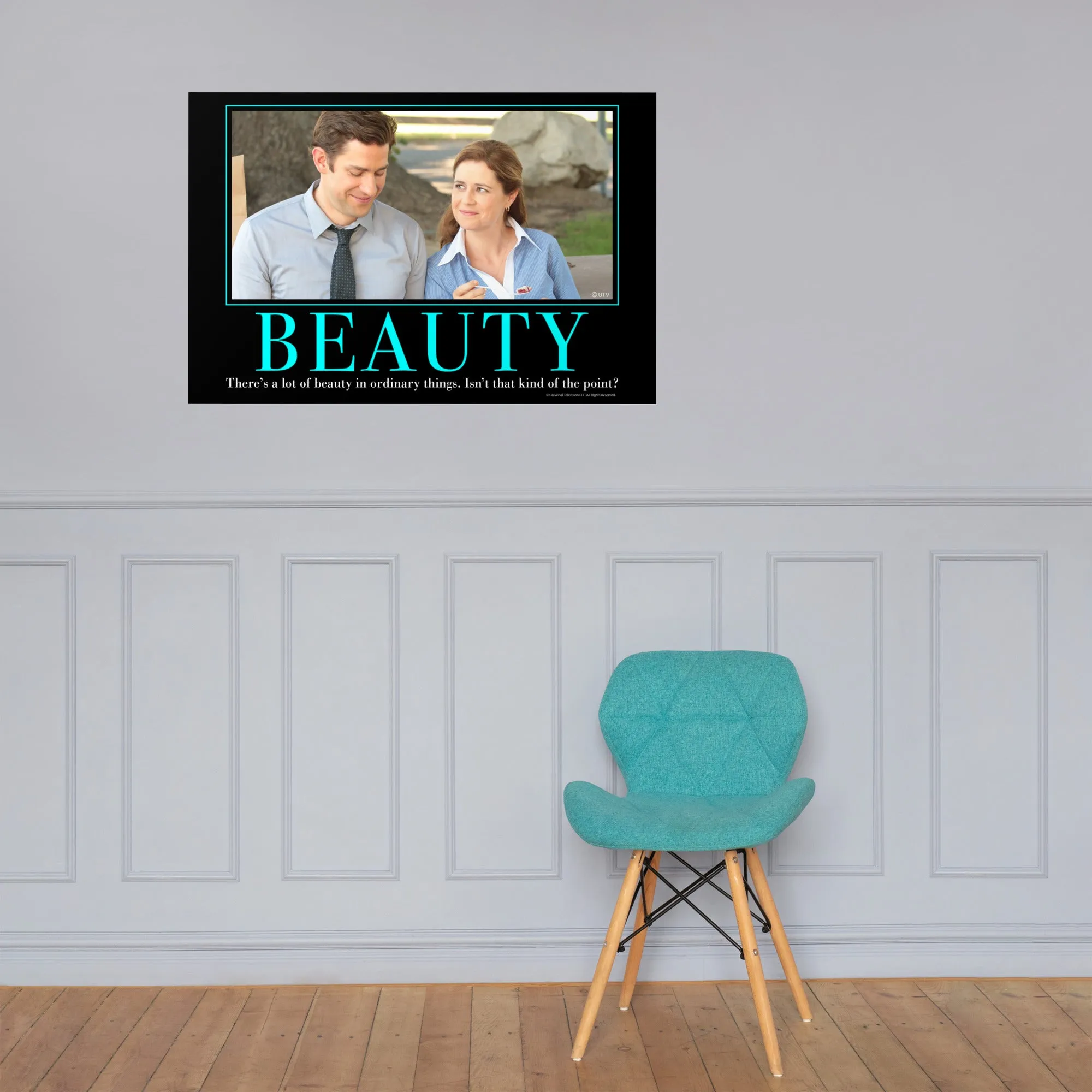 Beauty Motivational Framed Poster