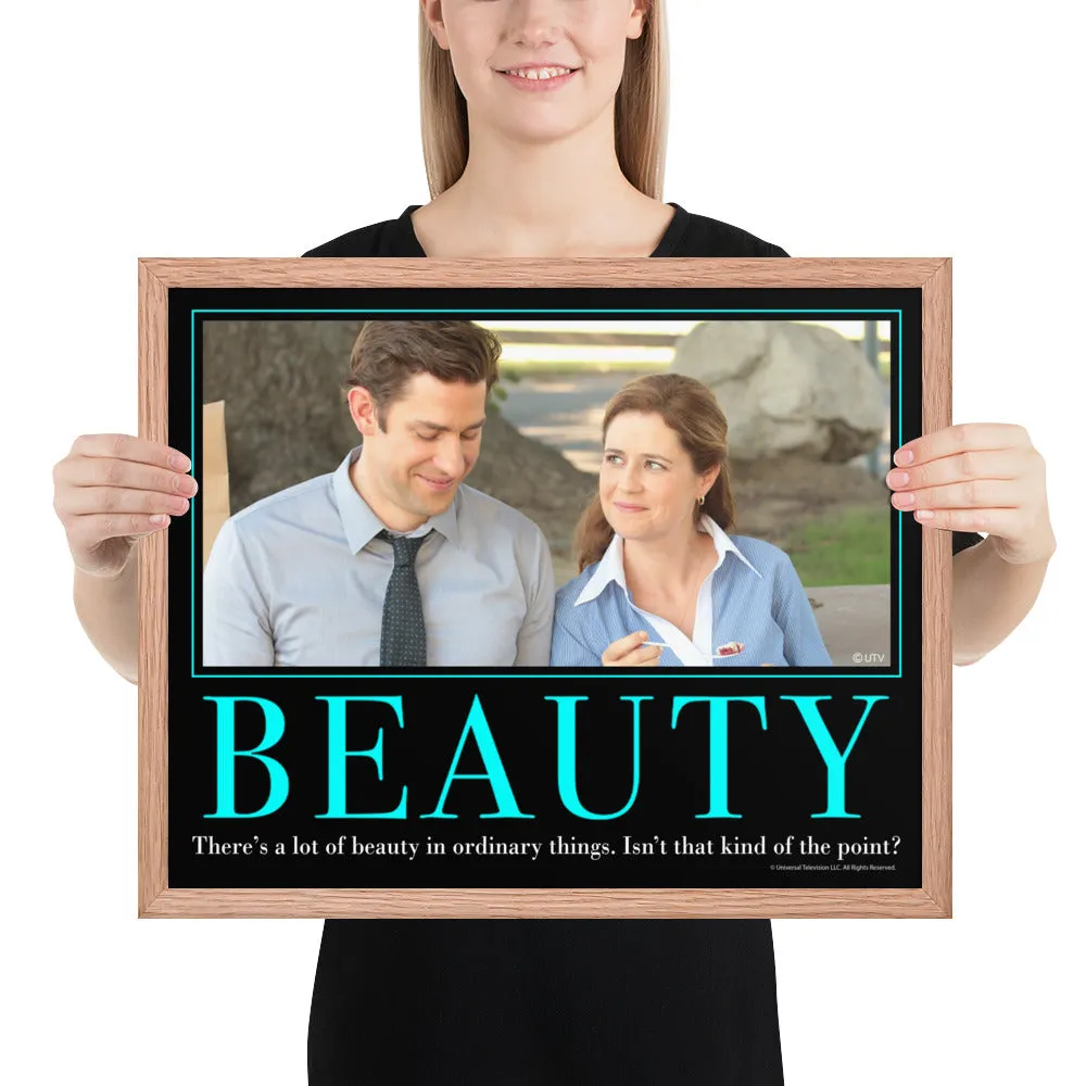 Beauty Motivational Framed Poster