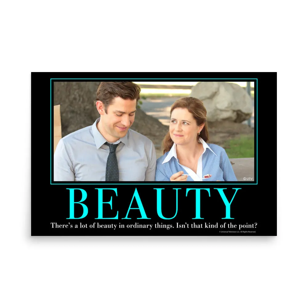 Beauty Motivational Framed Poster