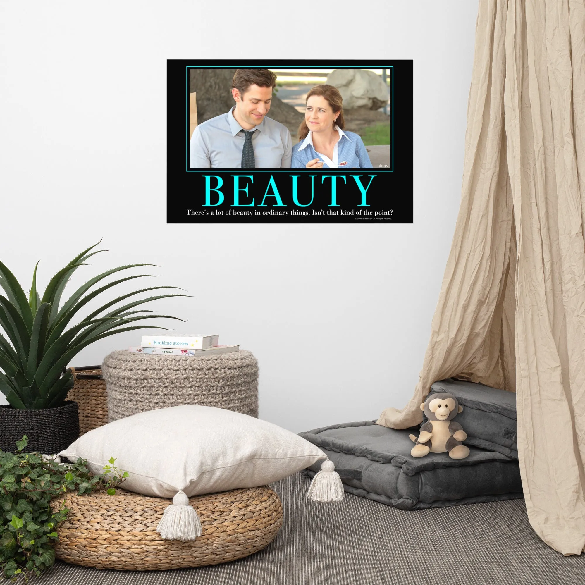 Beauty Motivational Framed Poster