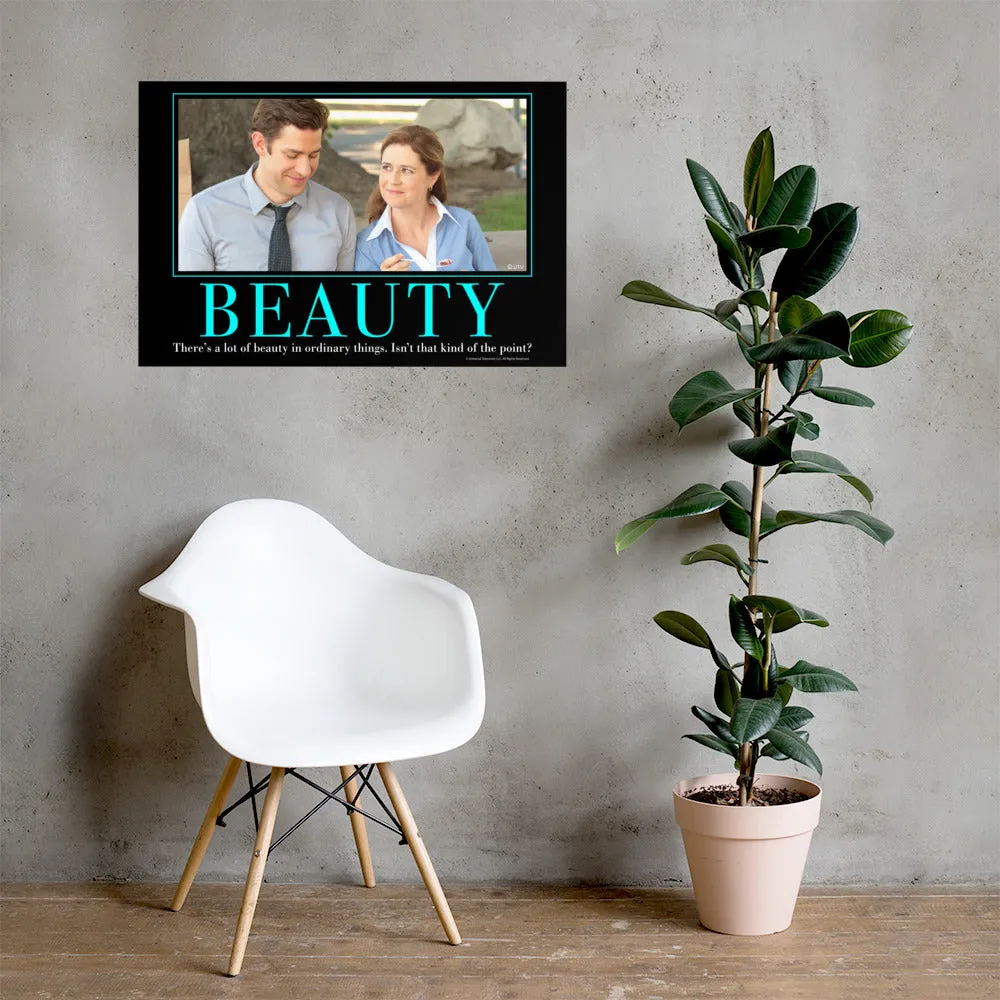 Beauty Motivational Framed Poster