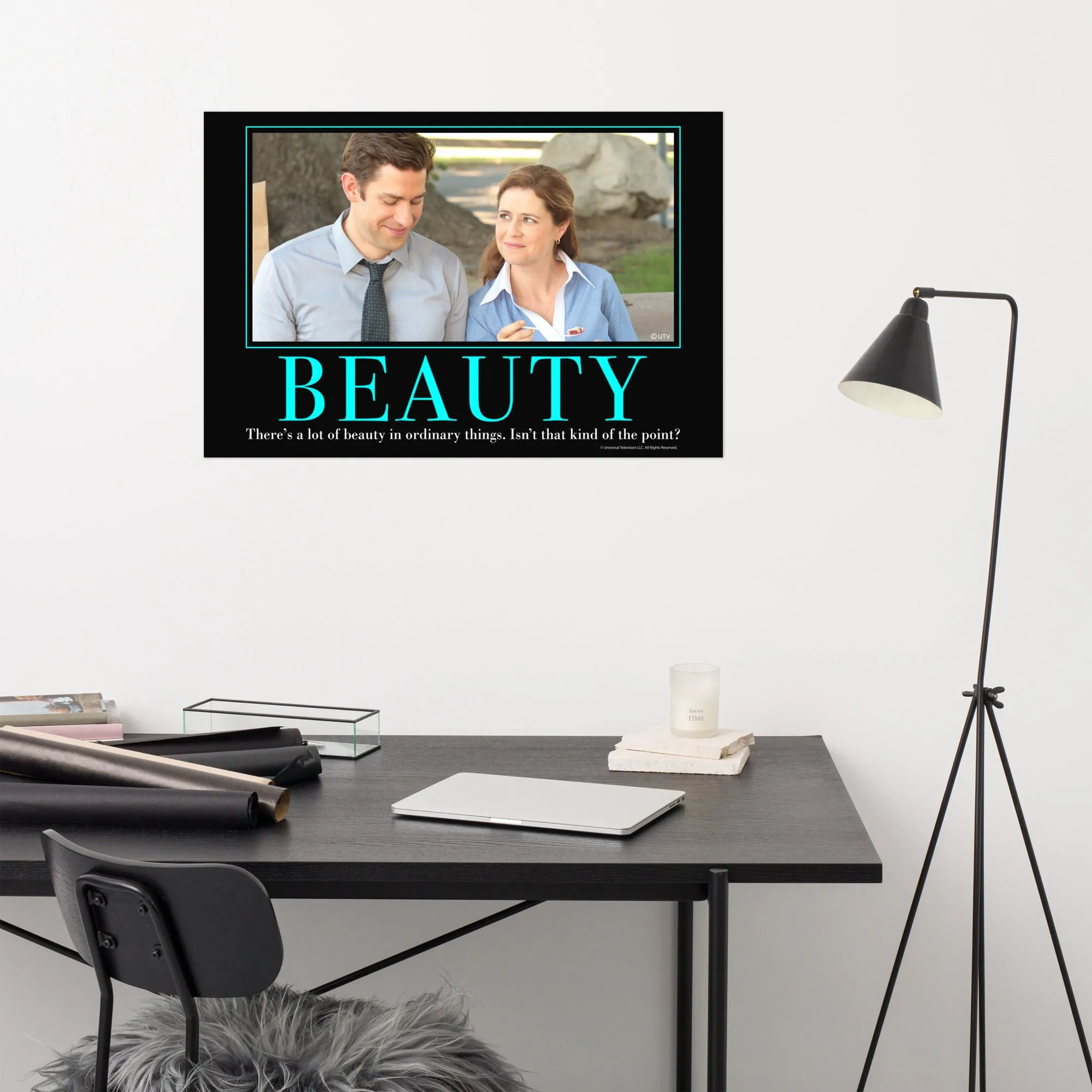 Beauty Motivational Framed Poster