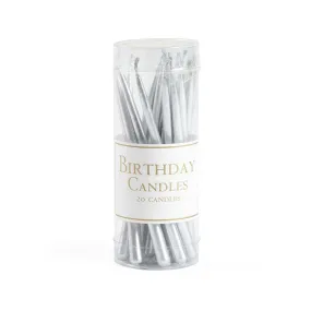 Birthday Candles | Silver