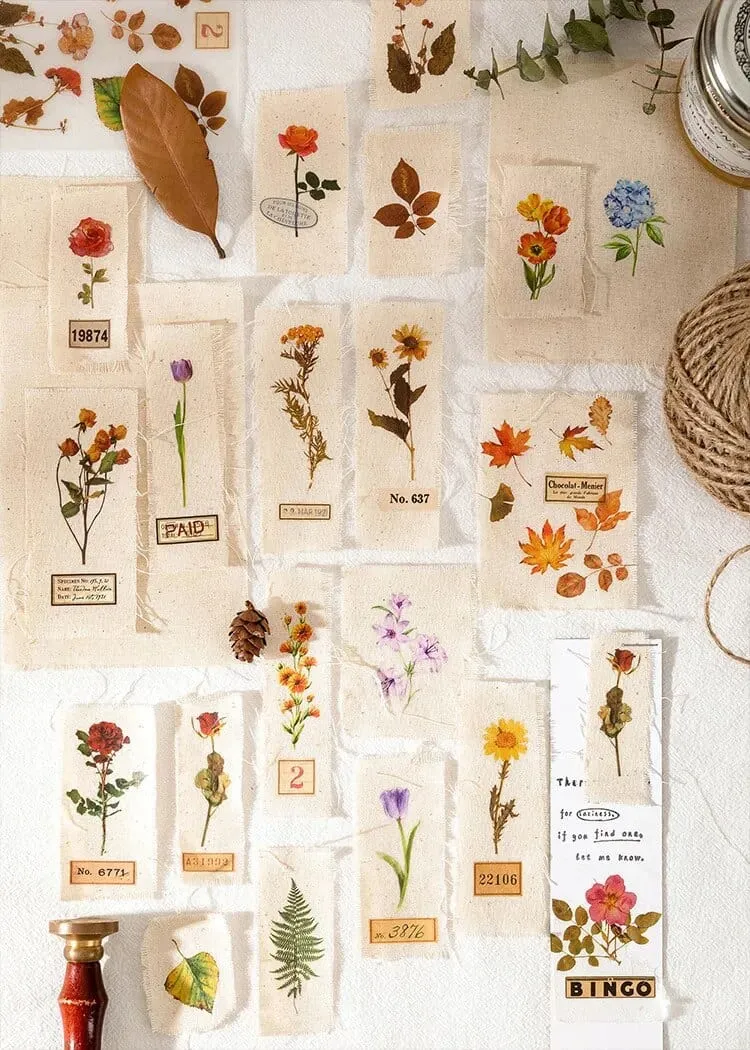 Botanical Press Stickers