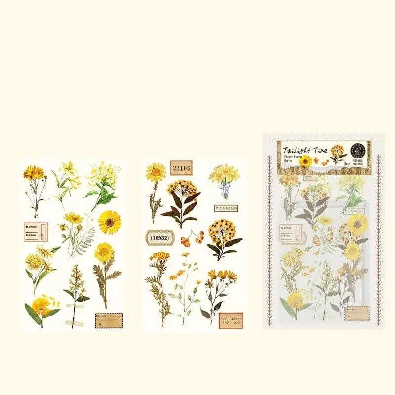 Botanical Press Stickers