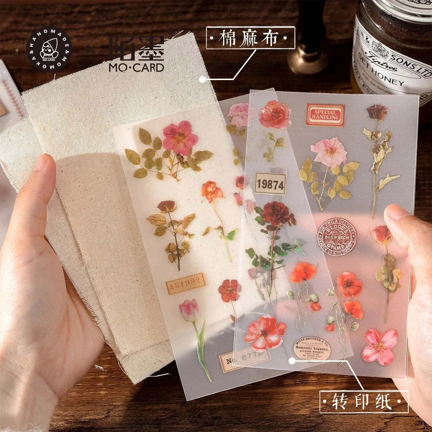 Botanical Press Stickers