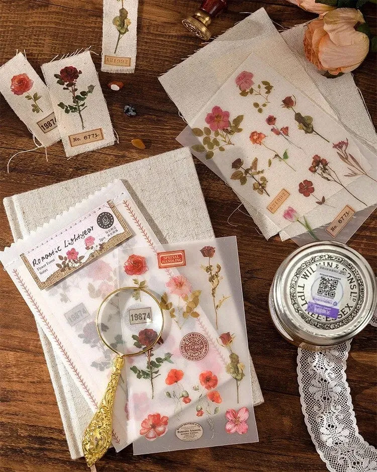 Botanical Press Stickers