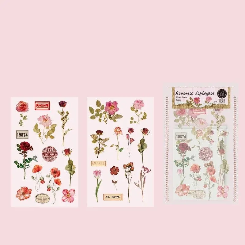 Botanical Press Stickers