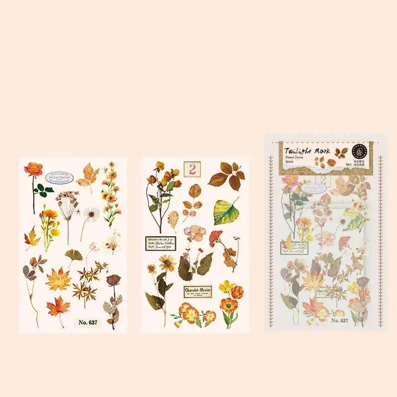 Botanical Press Stickers