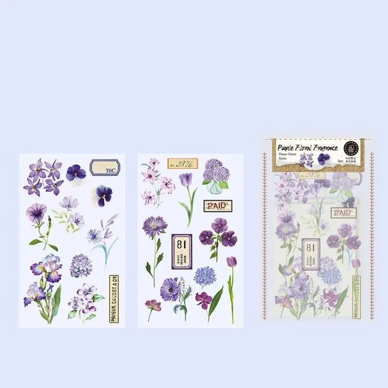 Botanical Press Stickers