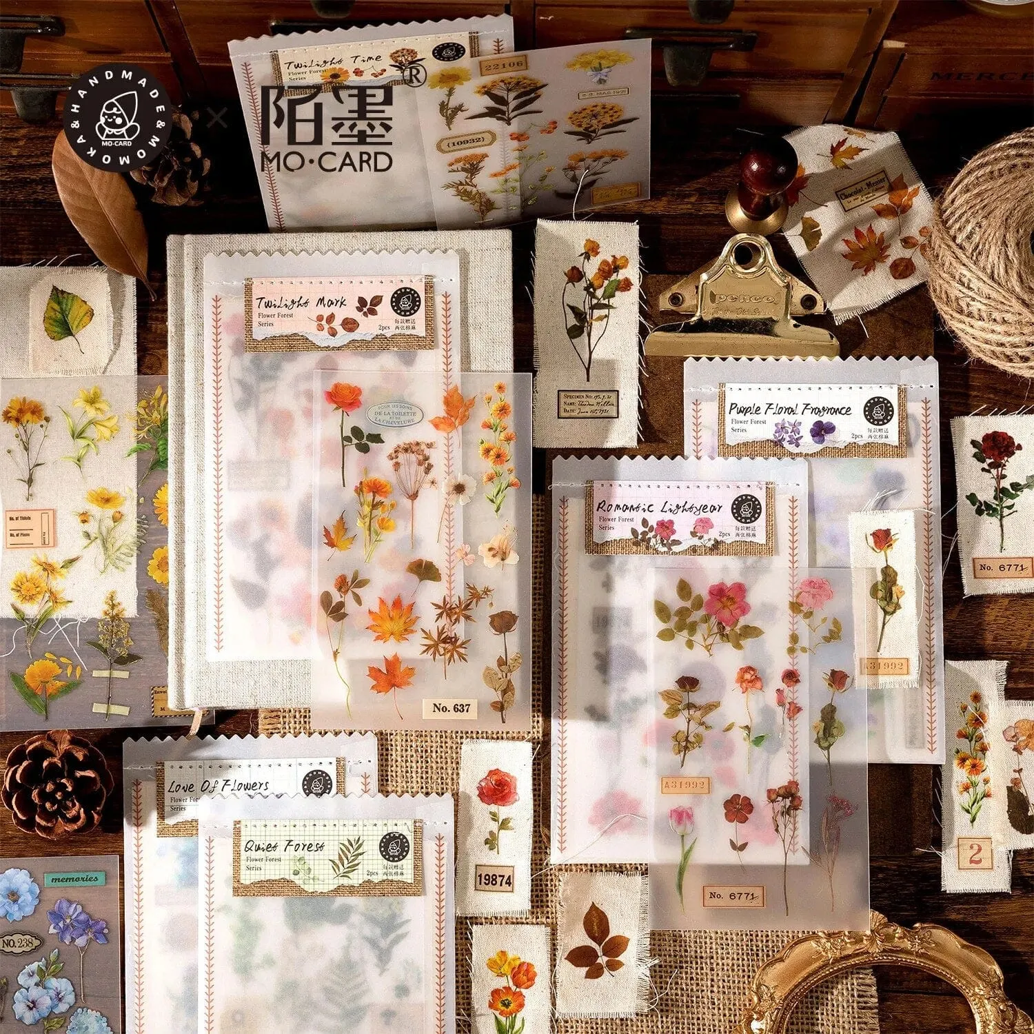 Botanical Press Stickers