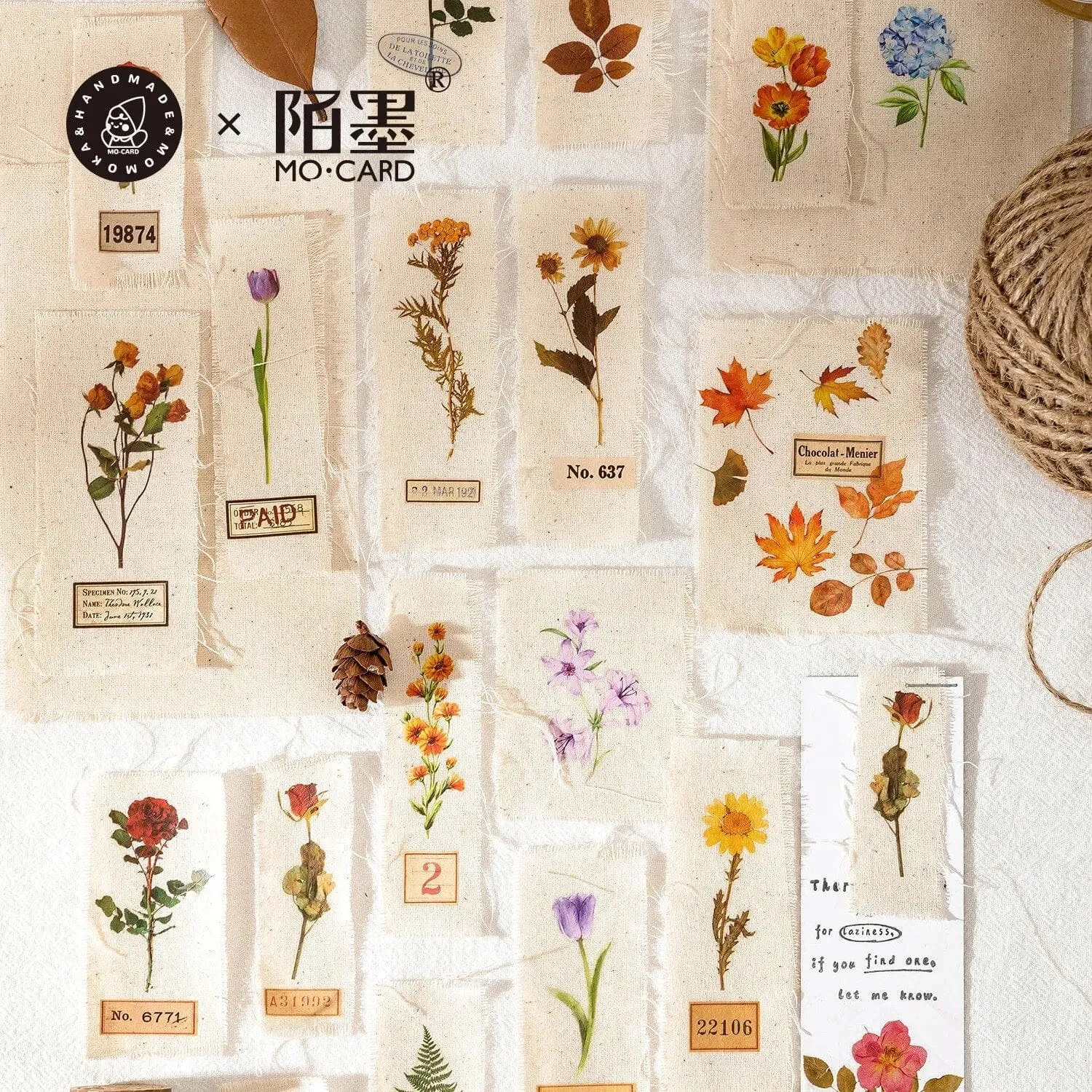 Botanical Press Stickers