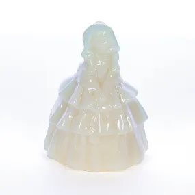 Boyds Crystal Art Glass Vintage 1980 Glass Figurine Louise Doll Dawn 2-11-80