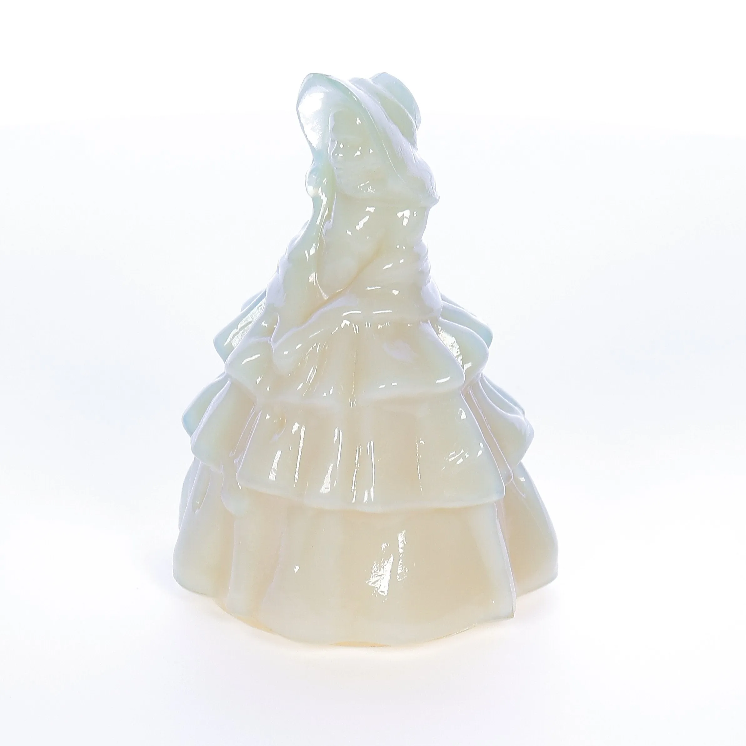 Boyds Crystal Art Glass Vintage 1980 Glass Figurine Louise Doll Dawn 2-11-80