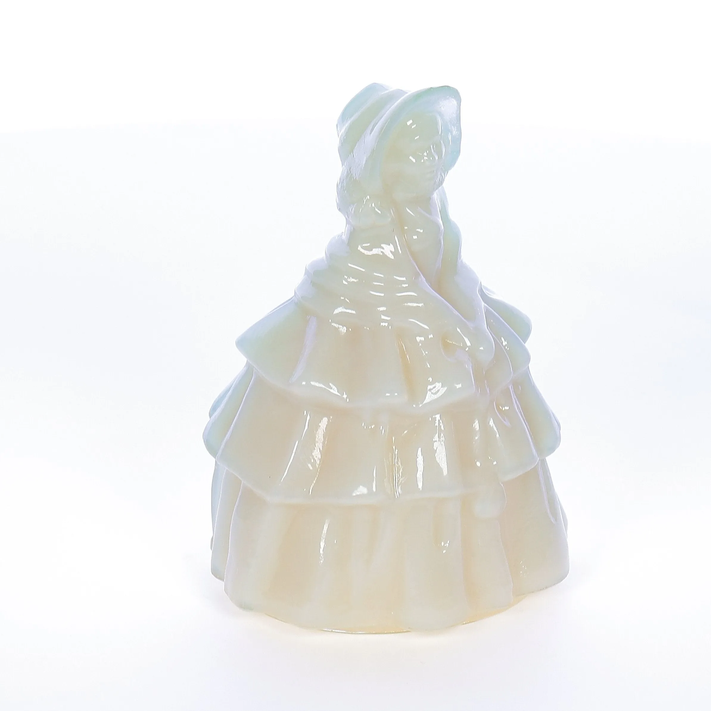 Boyds Crystal Art Glass Vintage 1980 Glass Figurine Louise Doll Dawn 2-11-80