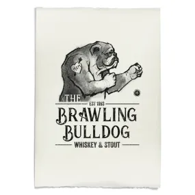 Brawling Bulldog Pub: Brawler's Haven Art Print