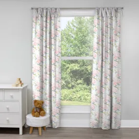 Briar Rose Floral Drape Panels