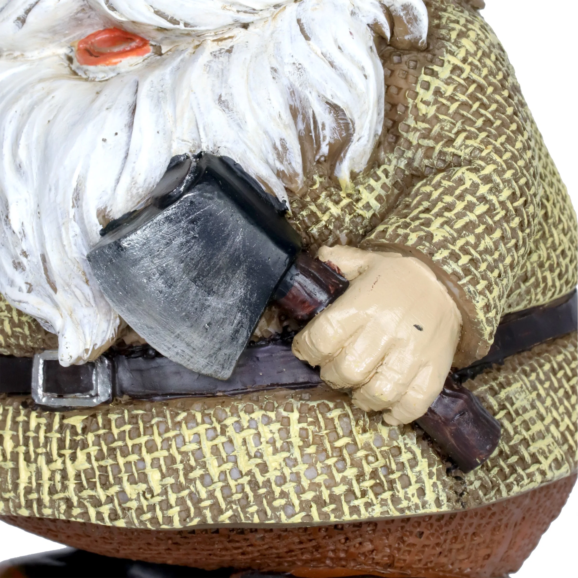 Burlap Buddies Gnome Garden Statues, set of 3, 11 Inch
