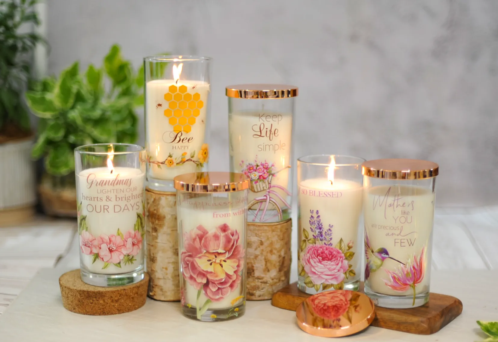 Buy 1 Get 1 Free 11 Oz. 100% Soy Wax Spring Jar Candle with Metal Lid