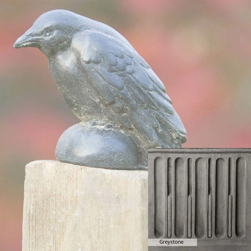 Campania International Small Raven Statue