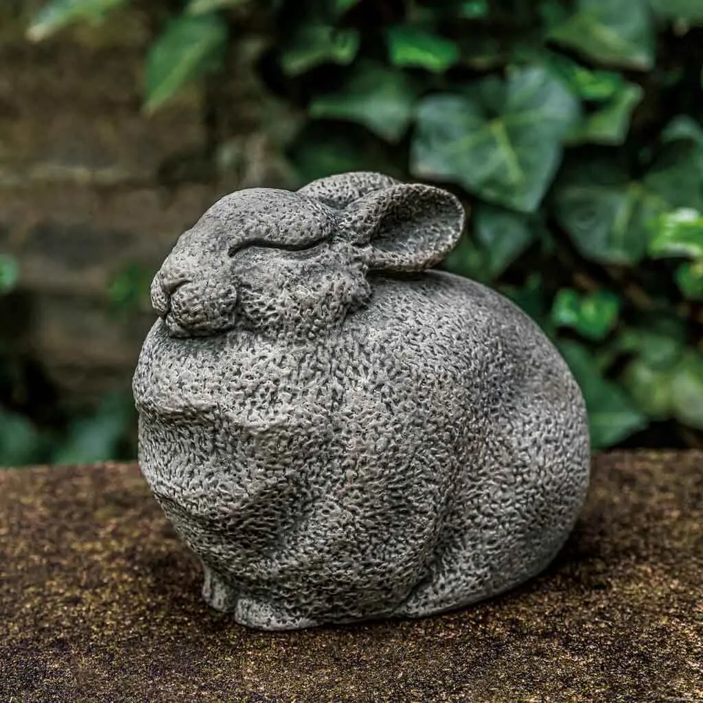 Campania International Stone Bunny Statue