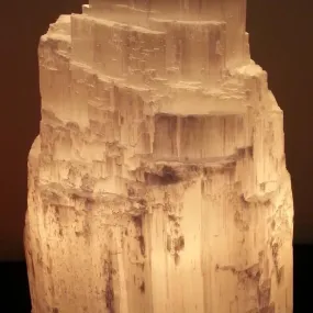Cathedral Rock Selenite Lamps