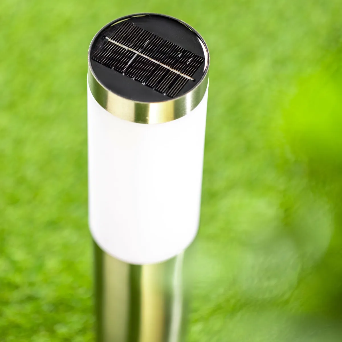 CGC COZE Stainless Steel Spike Mount Solar Post Lamp 4000K LED Light IP44 560mm