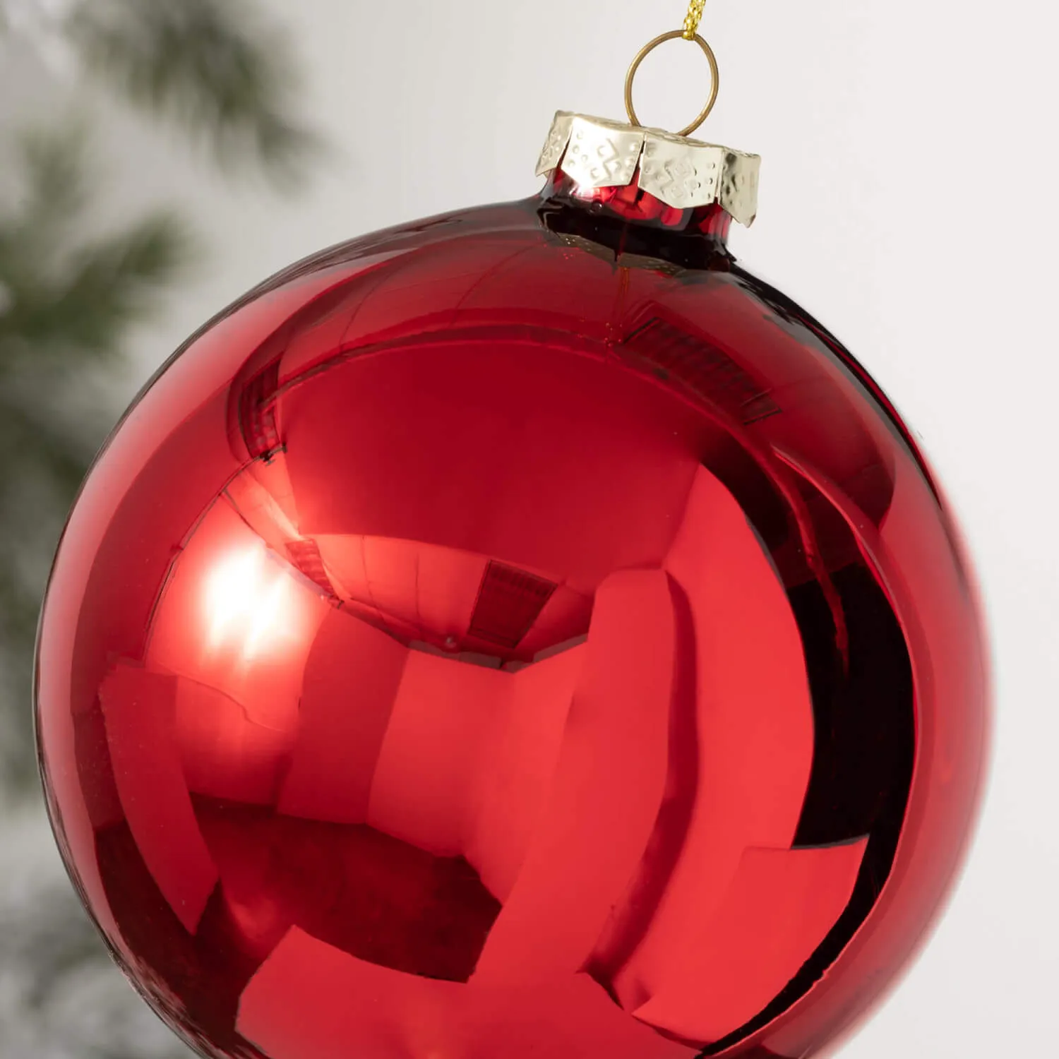 Classic Red Ball Ornament