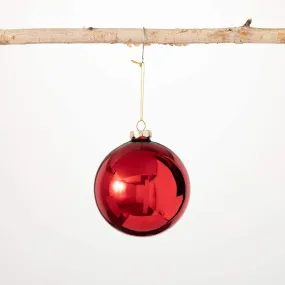 Classic Red Ball Ornament