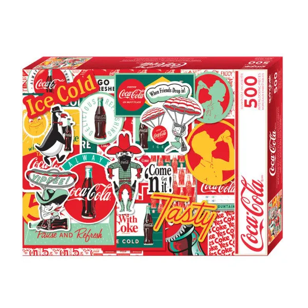 Coca-Cola When Friends Drop In 500 piece puzzle