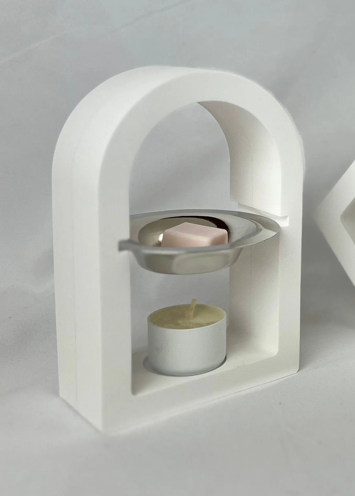 Concrete Wax Melt Warmer Minimalistic