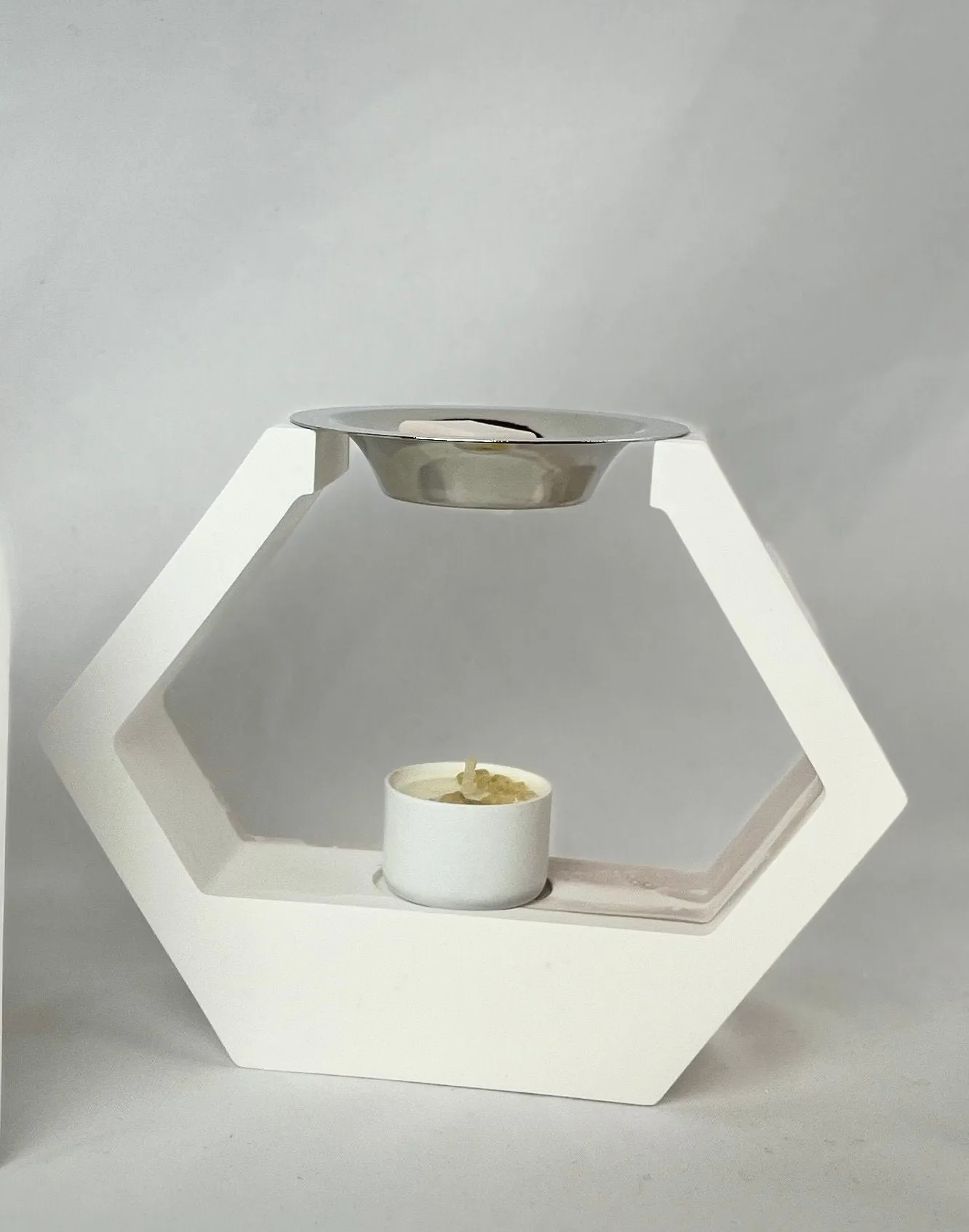 Concrete Wax Melt Warmer Minimalistic