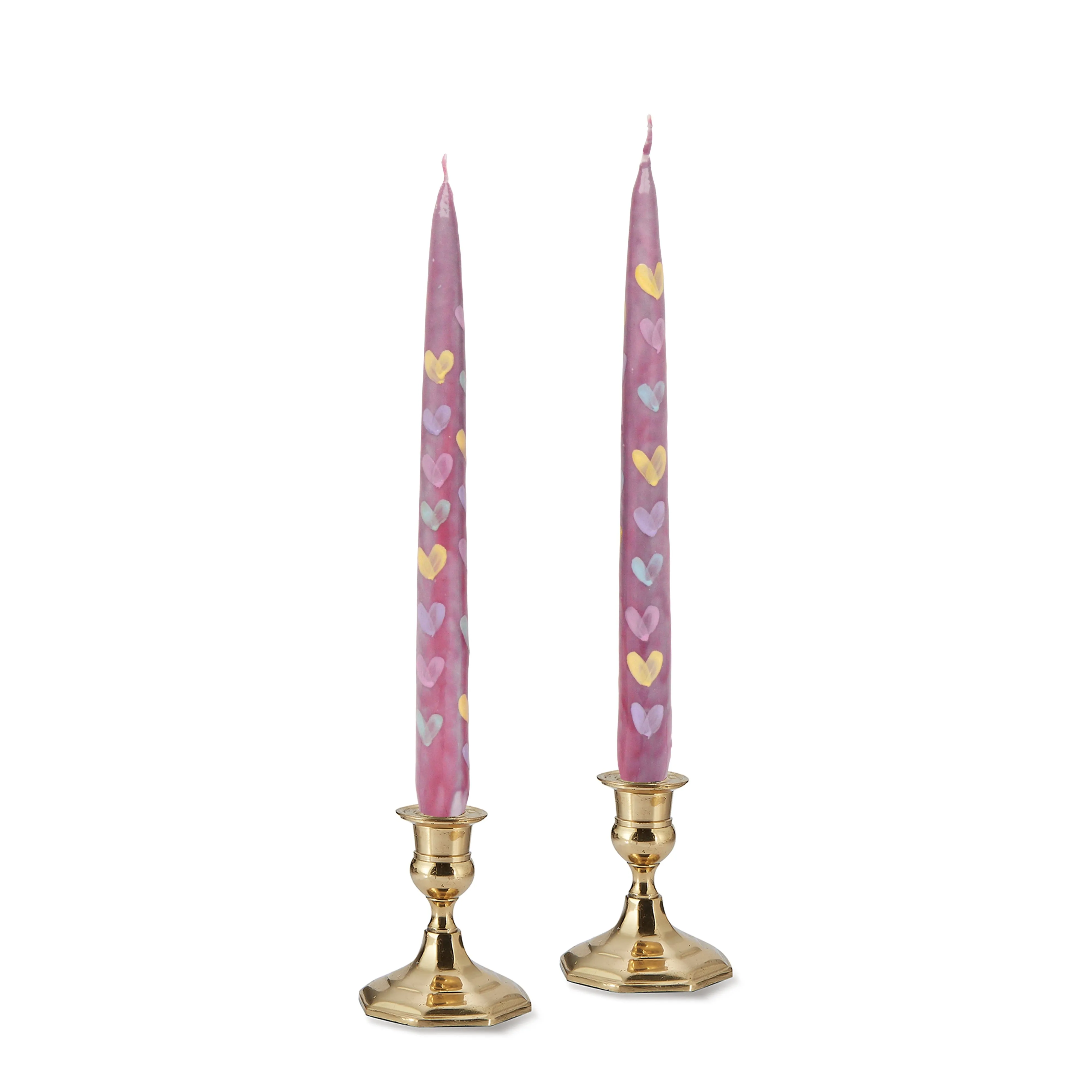 Conversation Heart Tapers (2)