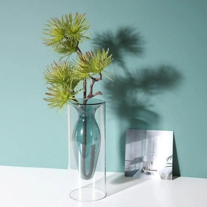 Crystal Glass Hydroponic Vase