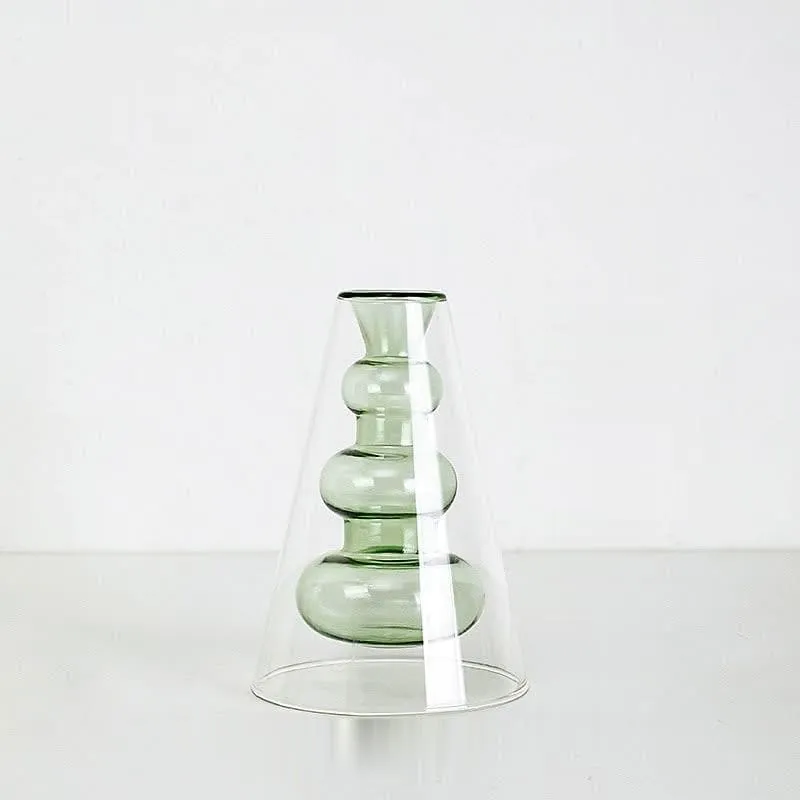 Crystal Glass Hydroponic Vase